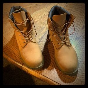 Worn Timberland High Boots
